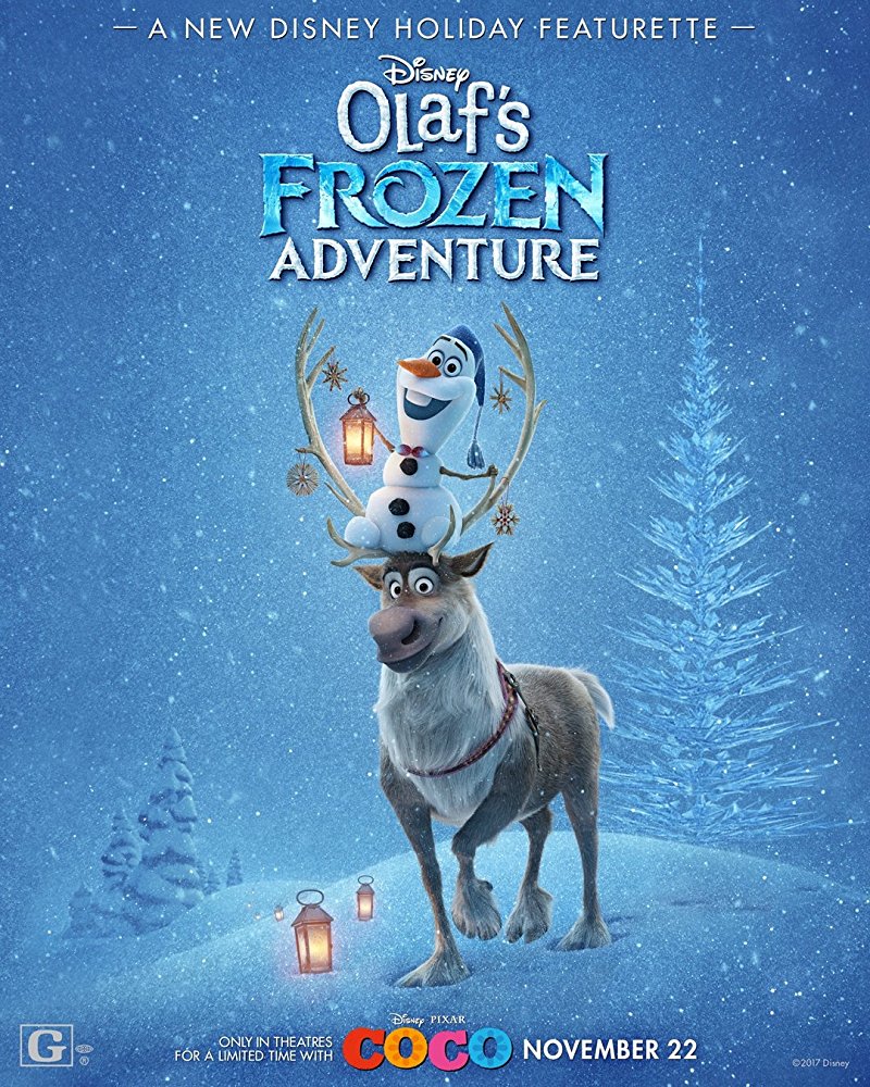 Olaf’s Frozen Adventure. Noi aventuri în Regatul de gheață cu temă de Crăciun