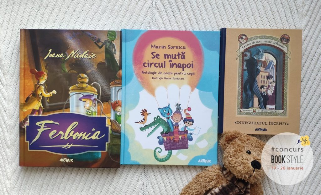 Concurs Book Style - cărți pentru copii - Editura Arthur (7-12 ani)